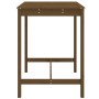 Mesa de jardín madera maciza pino marrón miel 82,5x82,5x110 cm de vidaXL, Mesas de jardín - Ref: Foro24-824084, Precio: 82,50...