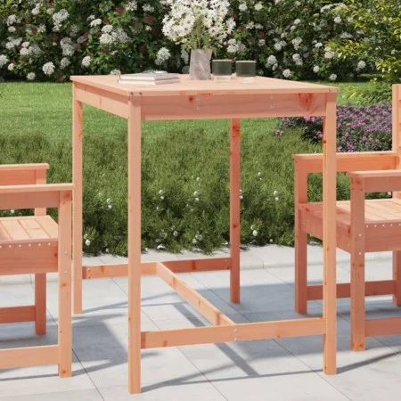 Mesa de jardín madera maciza Douglas 121x82,5x110 cm de vidaXL, Mesas de jardín - Ref: Foro24-824093, Precio: 83,19 €, Descue...