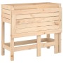 Jardinera con tapa plegable madera maciza de pino en Macetas y jardineras | Comprar online en Foru.es