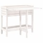 Jardinera con tapa plegable madera maciza de pino blanca en Macetas y jardineras | Comprar online en Foru.es