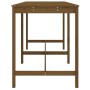 Mesa de jardín madera maciza pino marrón miel 203,5x90x110 cm de vidaXL, Mesas de jardín - Ref: Foro24-824105, Precio: 151,37...