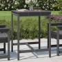 Mesa de jardín madera maciza pino gris 82,5x82,5x110 cm de vidaXL, Mesas de jardín - Ref: Foro24-824083, Precio: 98,22 €, Des...