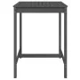 Mesa de jardín madera maciza pino gris 82,5x82,5x110 cm de vidaXL, Mesas de jardín - Ref: Foro24-824083, Precio: 97,08 €, Des...