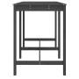 Mesa de jardín madera maciza pino gris 159,5x82,5x110 cm de vidaXL, Mesas de jardín - Ref: Foro24-824097, Precio: 128,32 €, D...