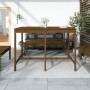 Mesa de jardín madera maciza pino marrón miel 159,5x82,5x110 cm de vidaXL, Mesas de jardín - Ref: Foro24-824098, Precio: 128,...