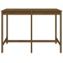 Mesa de jardín madera maciza pino marrón miel 159,5x82,5x110 cm de vidaXL, Mesas de jardín - Ref: Foro24-824098, Precio: 128,...
