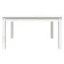 Mesa de jardín madera maciza de pino blanco 82,5x50,5x45 cm de vidaXL, Mesas de jardín - Ref: Foro24-824114, Precio: 53,65 €,...