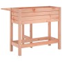 Jardinera con tapa plegable madera maciza de pino Douglas en Macetas y jardineras | Comprar online en Foru.es