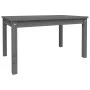 Mesa de jardín madera maciza de pino gris 82,5x50,5x45 cm de vidaXL, Mesas de jardín - Ref: Foro24-824115, Precio: 58,16 €, D...