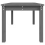Mesa de jardín madera maciza de pino gris 82,5x50,5x45 cm de vidaXL, Mesas de jardín - Ref: Foro24-824115, Precio: 60,58 €, D...
