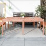 Mesa de jardín madera maciza de abeto Douglas 203,5x100x76 cm de vidaXL, Mesas de jardín - Ref: Foro24-823988, Precio: 161,35...