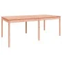 Mesa de jardín madera maciza de abeto Douglas 203,5x100x76 cm de vidaXL, Mesas de jardín - Ref: Foro24-823988, Precio: 158,89...