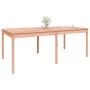 Mesa de jardín madera maciza de abeto Douglas 203,5x100x76 cm de vidaXL, Mesas de jardín - Ref: Foro24-823988, Precio: 158,89...