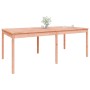 Mesa de jardín madera maciza de abeto Douglas 203,5x100x76 cm de vidaXL, Mesas de jardín - Ref: Foro24-823988, Precio: 161,35...