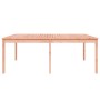 Mesa de jardín madera maciza de abeto Douglas 203,5x100x76 cm de vidaXL, Mesas de jardín - Ref: Foro24-823988, Precio: 161,35...