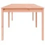 Mesa de jardín madera maciza de abeto Douglas 203,5x100x76 cm de vidaXL, Mesas de jardín - Ref: Foro24-823988, Precio: 158,89...