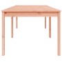 Mesa de jardín madera maciza de abeto Douglas 203,5x100x76 cm de vidaXL, Mesas de jardín - Ref: Foro24-823988, Precio: 161,35...