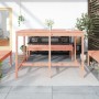 Mesa de jardín madera maciza Douglas 159,5x82,5x110 cm de vidaXL, Mesas de jardín - Ref: Foro24-824100, Precio: 113,34 €, Des...