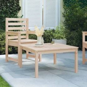 Mesa de jardín madera maciza de pino 82,5x82,5x45 cm de vidaXL, Mesas de jardín - Ref: Foro24-824120, Precio: 63,21 €, Descue...