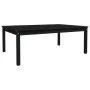 Mesa de jardín madera maciza pino negro 121x82,5x45 cm de vidaXL, Mesas de jardín - Ref: Foro24-824131, Precio: 99,46 €, Desc...