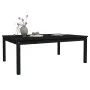 Mesa de jardín madera maciza pino negro 121x82,5x45 cm de vidaXL, Mesas de jardín - Ref: Foro24-824131, Precio: 99,46 €, Desc...