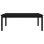 Mesa de jardín madera maciza pino negro 121x82,5x45 cm de vidaXL, Mesas de jardín - Ref: Foro24-824131, Precio: 99,46 €, Desc...