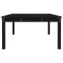 Mesa de jardín madera maciza pino negro 121x82,5x45 cm de vidaXL, Mesas de jardín - Ref: Foro24-824131, Precio: 99,46 €, Desc...