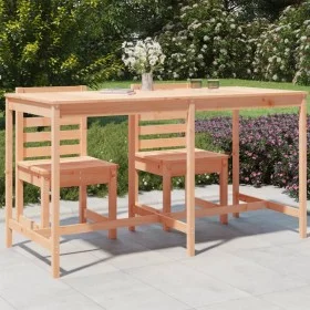 Mesa de jardín madera maciza de abeto Douglas 203,5x90x110 cm de vidaXL, Mesas de jardín - Ref: Foro24-824107, Precio: 132,29...