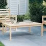 Mesa de jardín madera maciza pino 121x82,5x45 cm de vidaXL, Mesas de jardín - Ref: Foro24-824127, Precio: 82,33 €, Descuento: %