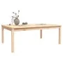 Mesa de jardín madera maciza pino 121x82,5x45 cm de vidaXL, Mesas de jardín - Ref: Foro24-824127, Precio: 82,33 €, Descuento: %