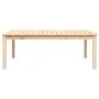 Mesa de jardín madera maciza pino 121x82,5x45 cm de vidaXL, Mesas de jardín - Ref: Foro24-824127, Precio: 82,33 €, Descuento: %