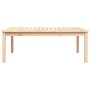 Mesa de jardín madera maciza pino 121x82,5x45 cm de vidaXL, Mesas de jardín - Ref: Foro24-824127, Precio: 83,48 €, Descuento: %