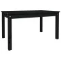 Mesa de jardín madera maciza pino negro 82,5x50,5x45 cm de vidaXL, Mesas de jardín - Ref: Foro24-824117, Precio: 47,84 €, Des...