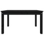 Mesa de jardín madera maciza pino negro 82,5x50,5x45 cm de vidaXL, Mesas de jardín - Ref: Foro24-824117, Precio: 48,35 €, Des...