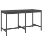 Mesa de jardín madera maciza de pino gris 203,5x90x110 cm de vidaXL, Mesas de jardín - Ref: Foro24-824104, Precio: 149,98 €, ...