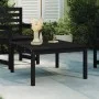 Mesa de jardín madera maciza pino negro 82,5x82,5x45 cm de vidaXL, Mesas de jardín - Ref: Foro24-824124, Precio: 55,39 €, Des...