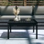 Mesa de jardín madera maciza pino negro 82,5x82,5x45 cm de vidaXL, Mesas de jardín - Ref: Foro24-824124, Precio: 55,93 €, Des...