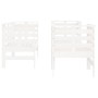 Juego de muebles de jardín 3 pzas madera maciza de pino blanco en Conjuntos de jardín | Comprar online en Foru.es
