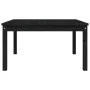 Mesa de jardín madera maciza pino negro 82,5x82,5x45 cm de vidaXL, Mesas de jardín - Ref: Foro24-824124, Precio: 55,39 €, Des...