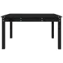 Mesa de jardín madera maciza pino negro 82,5x82,5x45 cm de vidaXL, Mesas de jardín - Ref: Foro24-824124, Precio: 55,39 €, Des...