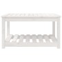 Mesa de jardín madera maciza de pino blanco 82,5x50,5x45 cm de vidaXL, Mesas de jardín - Ref: Foro24-824135, Precio: 79,51 €,...