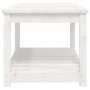 Mesa de jardín madera maciza de pino blanco 82,5x50,5x45 cm de vidaXL, Mesas de jardín - Ref: Foro24-824135, Precio: 79,51 €,...