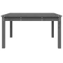 Mesa de jardín madera maciza pino gris 82,5x82,5x45 cm de vidaXL, Mesas de jardín - Ref: Foro24-824122, Precio: 75,55 €, Desc...