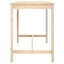 Mesa de jardín madera maciza de pino 121x82,5x110 cm de vidaXL, Mesas de jardín - Ref: Foro24-824088, Precio: 107,16 €, Descu...