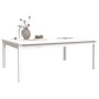 Mesa de jardín madera maciza pino blanco 121x82,5x45 cm de vidaXL, Mesas de jardín - Ref: Foro24-824128, Precio: 104,27 €, De...