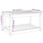 Mesa de jardín madera maciza de pino 82,5x50,5x45 cm de vidaXL, Mesas de jardín - Ref: Foro24-824134, Precio: 79,01 €, Descue...