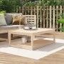 Solid pine wood garden table 121x82.5x45 cm by vidaXL, Garden tables - Ref: Foro24-824148, Price: 112,08 €, Discount: %