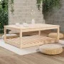 Solid pine wood garden table 121x82.5x45 cm by vidaXL, Garden tables - Ref: Foro24-824148, Price: 112,08 €, Discount: %