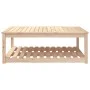 Solid pine wood garden table 121x82.5x45 cm by vidaXL, Garden tables - Ref: Foro24-824148, Price: 112,08 €, Discount: %
