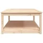 Solid pine wood garden table 121x82.5x45 cm by vidaXL, Garden tables - Ref: Foro24-824148, Price: 112,08 €, Discount: %